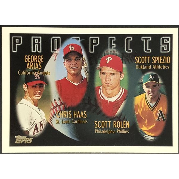 1996 TOPPS SCOTT ROLEN (HOF) ROOKIE CARD