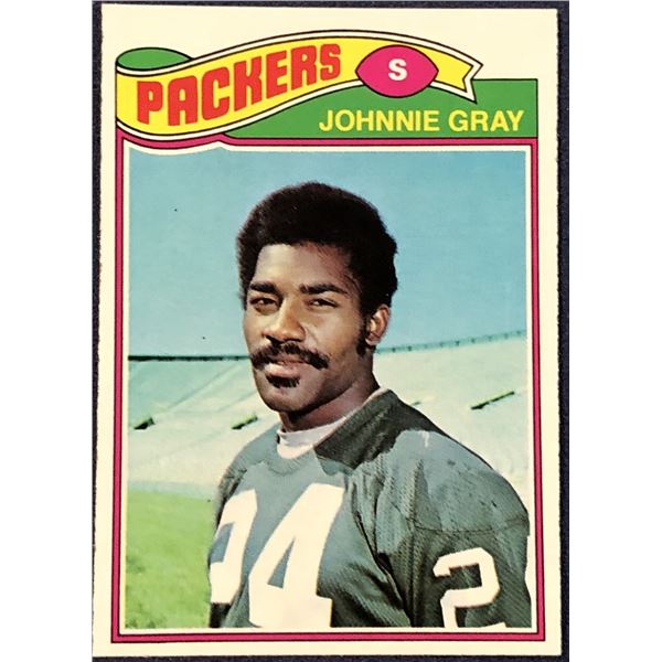 1977 TOPPS NFL JOHNNIE GRAY