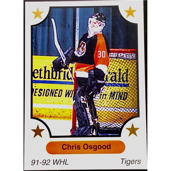 1991-92 7th INNING JUNIOR CARD - CHRIS OSGOOD