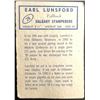 Image 2 : 1962 TOPPS CFL EARL LUNSFORD (HOF)