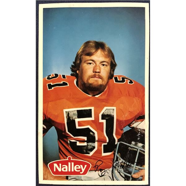 1976 NALLEY CHIPS B.C. LIONS - RAY NETTLES