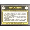 Image 2 : 1981 FLEER EARL WEAVER (HOF)