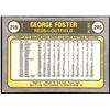 Image 2 : 1981 FLEER GEORGE FOSTER