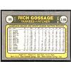 Image 2 : 1981 FLEER GOOSE GOSSAGE (HOF)