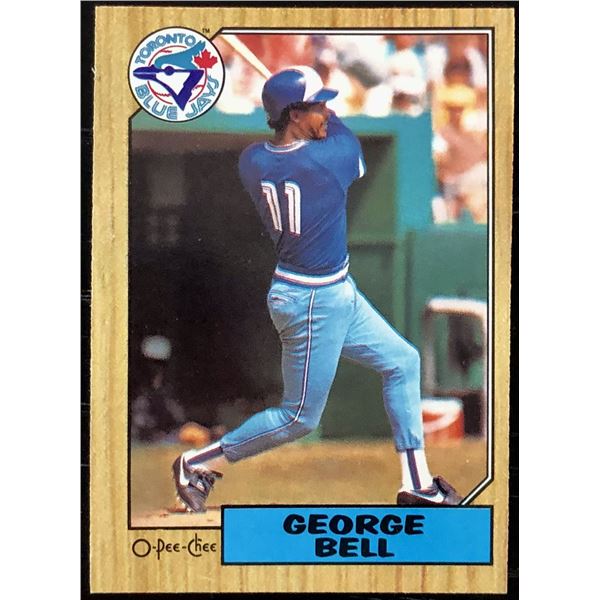 1987 O-PEE-CHEE GEORGE BELL