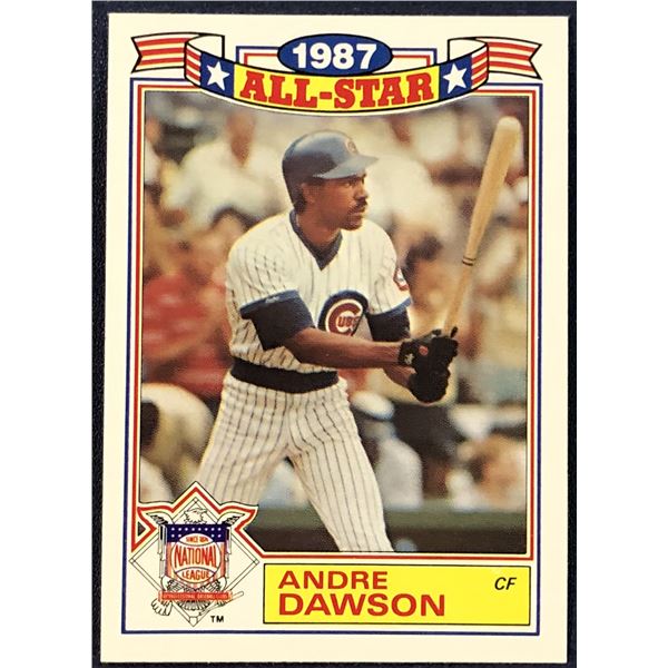 1987 TOPPS ALL STAR GLOSSY ANDRE DAWSON (HOF)