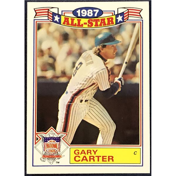 1987 TOPPS ALL STAR GLOSSY GARY CARTER (HOF)