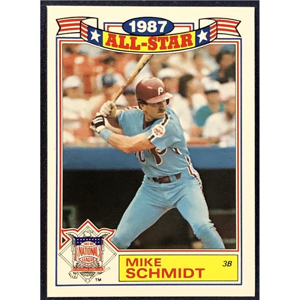 1987 TOPPS ALL STAR GLOSSY MIKE SCHMIDT (HOF)