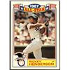Image 1 : 1987 TOPPS ALL STAR GLOSSY RICKEY HENDERSON (HOF)
