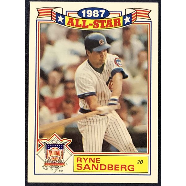 1987 TOPPS ALL STAR GLOSSY RYNE SANDBERG (HOF)