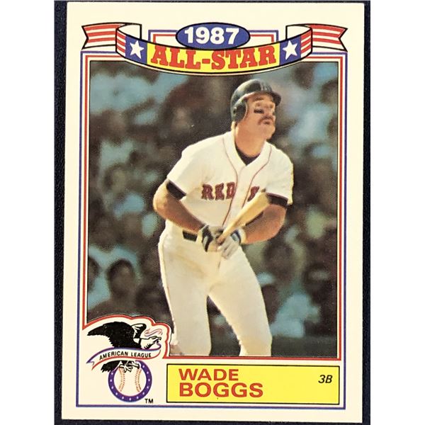 1987 TOPPS ALL STAR GLOSSY WADE BOGGS (HOF)