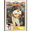 Image 1 : 1987 TOPPS ALL STAR GLOSSY WADE BOGGS (HOF)