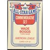 Image 2 : 1987 TOPPS ALL STAR GLOSSY WADE BOGGS (HOF)
