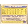 Image 2 : 1987 TOPPS DAN PLESAC ROOKIE CARD