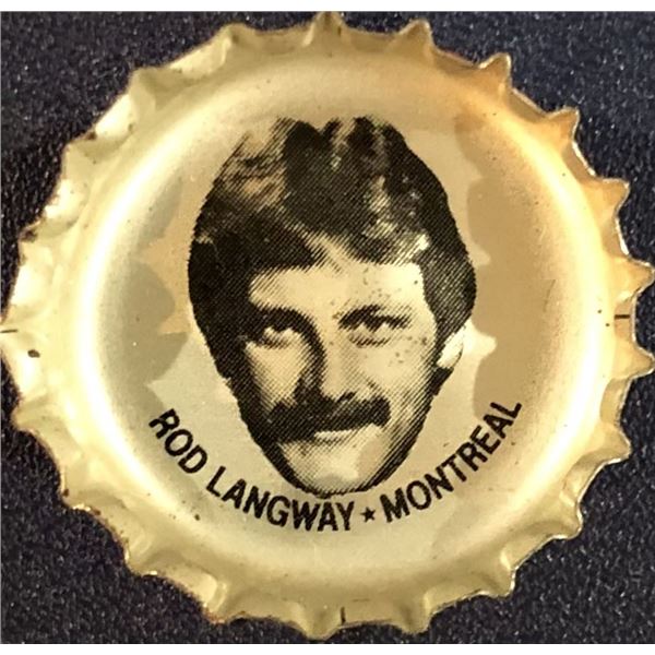 1980-81 PEPSI BOTTLE CAPS - ROD LANGWAY (HOF)