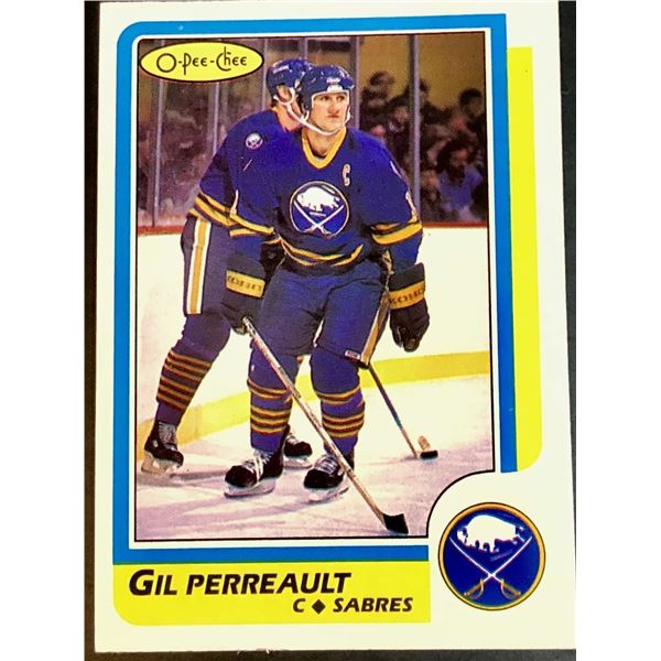 1986-87 O-PEE-CHEE GILBERT PERREAULT (HOF)