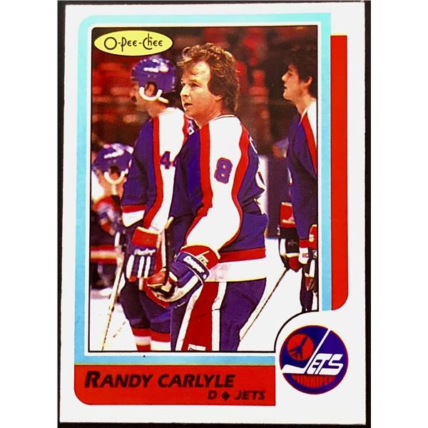 1986-87 O-PEE-CHEE RANDY CARLYLE
