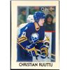 Image 1 : 1987-88 O-PEE-CHEE CHRISTIAN RUUTTU ROOKIE CARD
