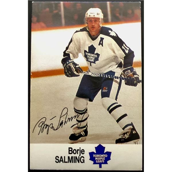 1988-89 ESSO ALL STARS BORJE SALMING (HOF)