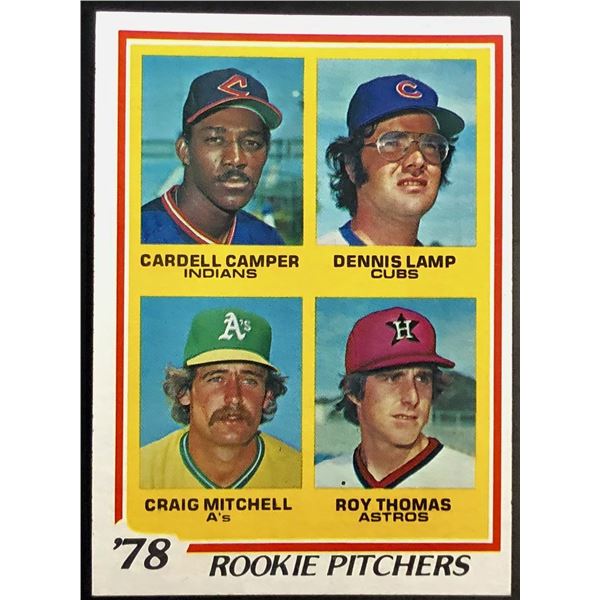 1978 TOPPS DENNIS LAMP ROOKIE CARD