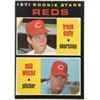 Image 1 : 1971 O-PEE-CHEE BASEBALL MILT WILCOX ROOKIE CARD