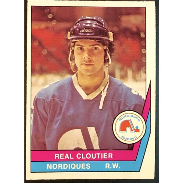 1977-78 O-PEE-CHEE W.H.A. REAL CLOUTIER