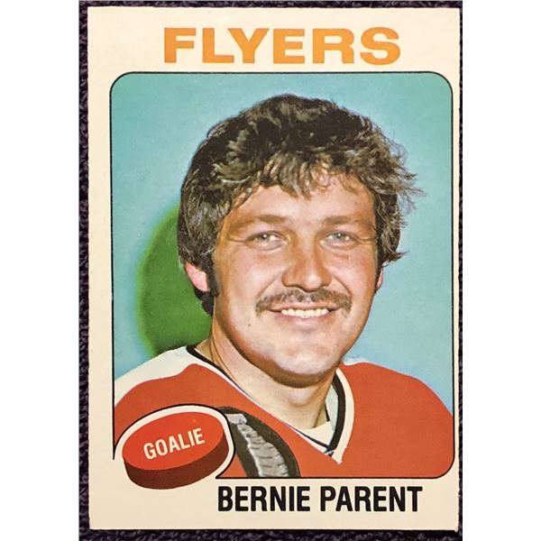 1975-76 O-PEE-CHEE HOCKEY BERNIE PARENT (HOF)