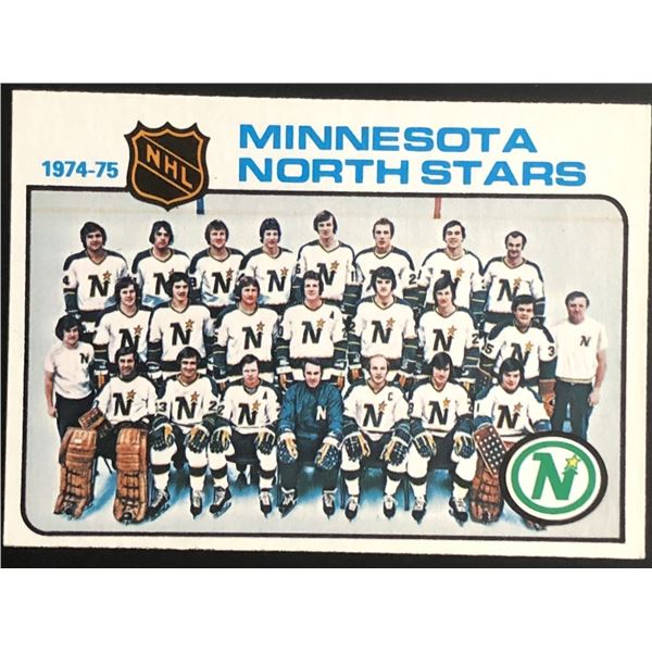 1975-76 O-PEE-CHEE  MINNESOTA NORTH STARS