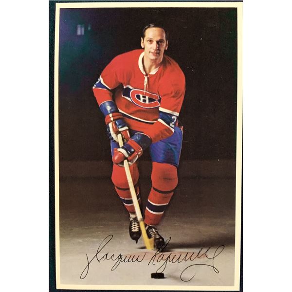 1971-72 MONTREAL CANADIENS POSTCARD - JACQUES LAPERRIERE (HOF)