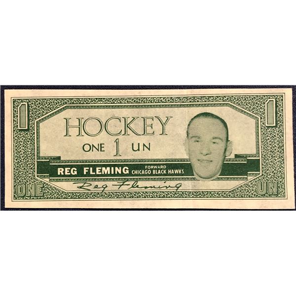 1962-63 TOPPS HOCKEY BUCKS REG FLEMING