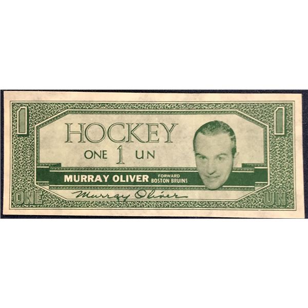 1962-63 TOPPS HOCKEY BUCKS MURRAY OLIVER