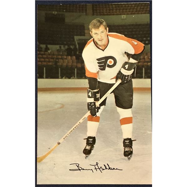 NHL PHILADELPHIA FLYERS 3.5"x5.5" POSTCARD - BARRY ASHBEE