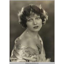Autographed Photograph of  Corinne Griffith {Max Factor Collection}