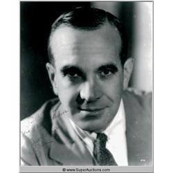 Al Jolson Autographed Negative and Photograph