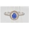 Image 1 : #06-NATURAL BLUE SAPPHIRE & ZC RING SIZE 6.75