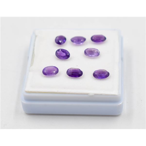 #21-NATURAL PURPLE AMETHYST GEMSTONES 4.82 CT