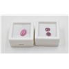 Image 1 : #64-NATURAL RED RUBY 3.15 CT & PHODOLITE  1.45CT