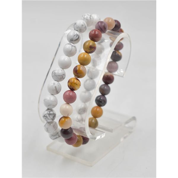 #159- NATURAL PICTURE JASPER & WHITE TOUQOUISE