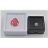 Image 1 : #85- NATURAL RUBY 9.00CT & OPAL 1.00CT