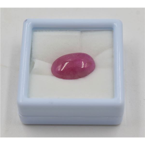 #48-NATURAL RED RUBY GEMSTONE 18.15CT
