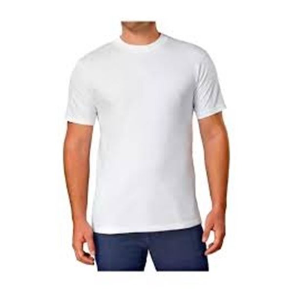NEW KIRKLAND 6PK MENS MEDIUM WHITE T-SHIRTS