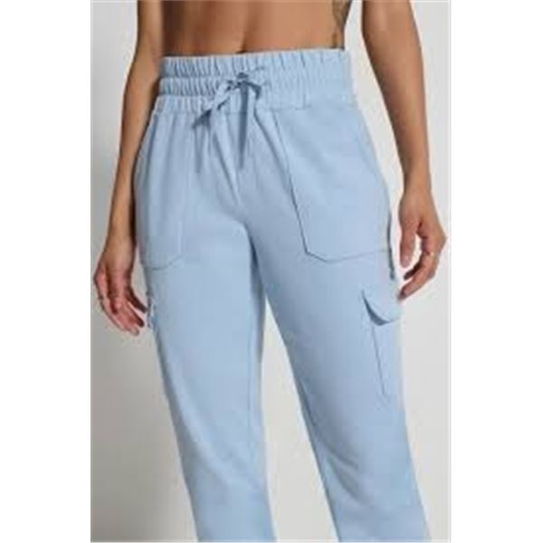 NEW MONDETTA CARGO JOGGERS MEDIUM SKY BLUE