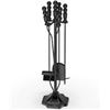 Image 1 : NEW W BOX WB HOME 5PCS IRON FIREPLACE TOOL SET