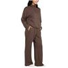 Image 1 : NEW SPYDER RIBBED PULL OVER HOODIE BROWN XL