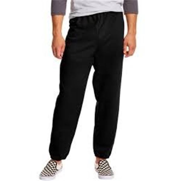 NEW HANES 3XL BLACK SWEATPANTS