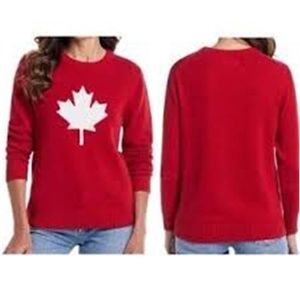 NEW WEATHERPROOF VINTAGE CANADA SWEATER MEDIUM