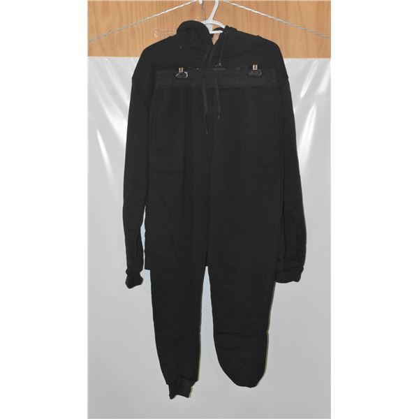 NEW 2PK XXL BLACK SWEATPANTS + HOODIE COMBO