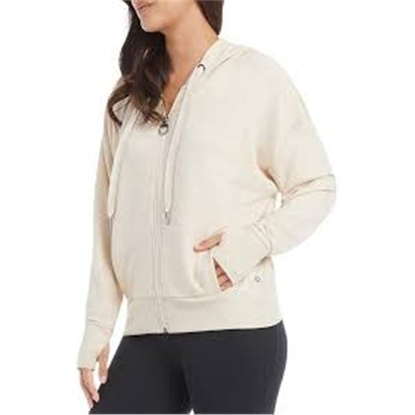 NEW DANSKIN 1/2 ZIP FULL SWEATER LARGE