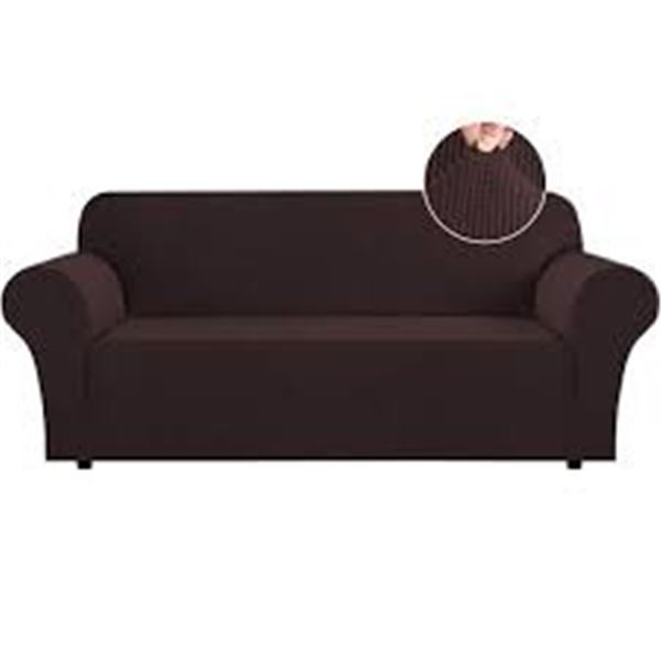 NEW TURQUOIZE STRETCH SEAT COVERS 3PK BROWN