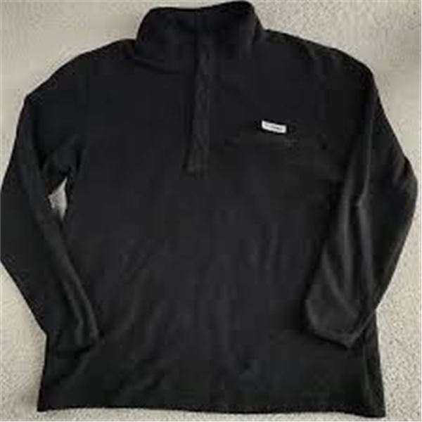 NEW COLUMBIA XL BLACK TURTLE NECK SWEATER